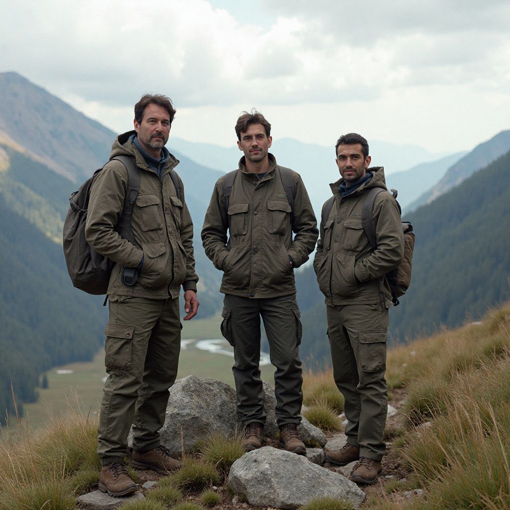 Founders of Kuchenvlyctus during early conservation project